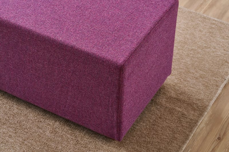 Glenda Sittpuff 40 cm - Lila - Möbler - Vardagsrum - Stolar & sittmöbler - Sittpuff