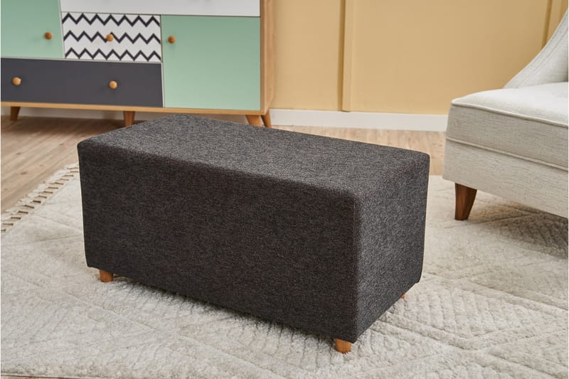 Gloriane Sittpuff 40 cm - Antracit/Koppar - Möbler - Vardagsrum - Stolar & sittmöbler - Sittpuff