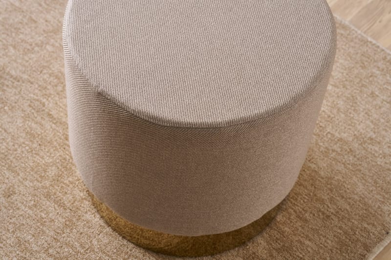 Gokova Sittpuff 40 cm - Beige - Möbler - Vardagsrum - Stolar & sittmöbler - Sittpuff