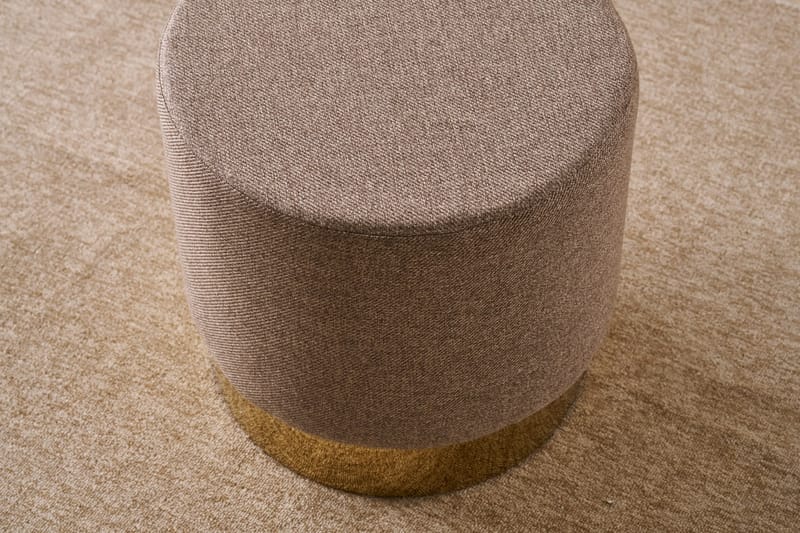 Gokova Sittpuff 40 cm - Brun - Möbler - Vardagsrum - Stolar & sittmöbler - Sittpuff