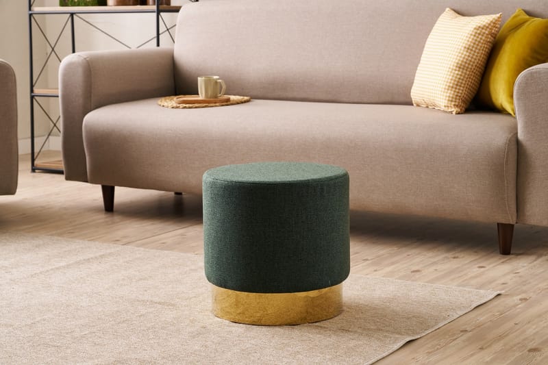Gokova Sittpuff 40 cm - Grön - Möbler - Vardagsrum - Stolar & sittmöbler - Sittpuff