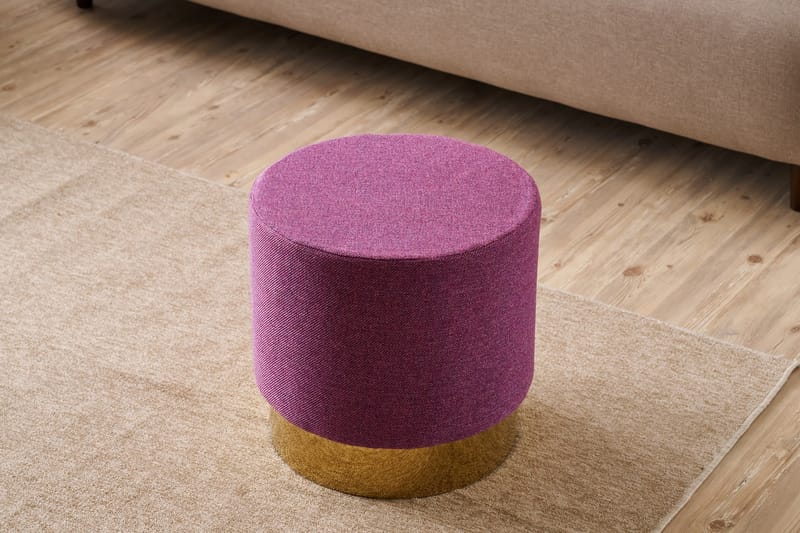 Gokova Sittpuff 40 cm - Lila - Möbler - Vardagsrum - Stolar & sittmöbler - Sittpuff