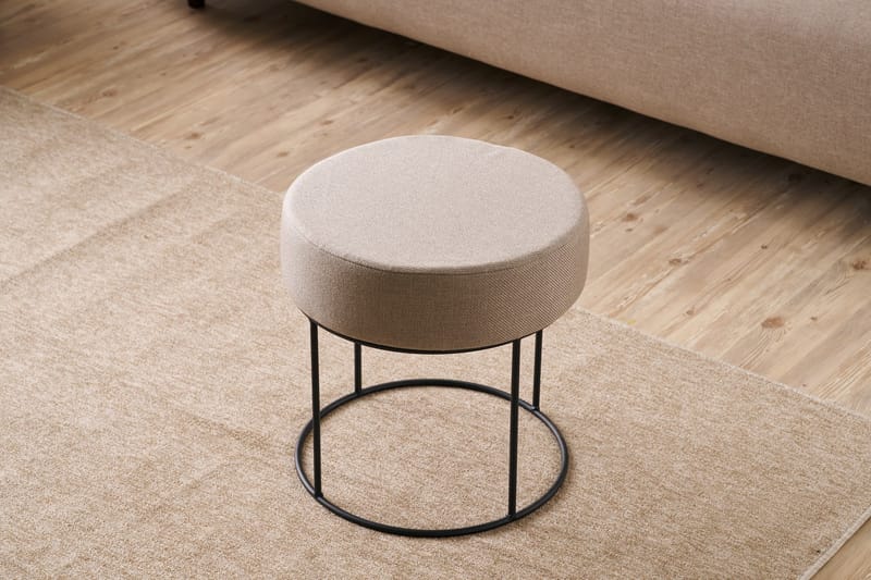 Goliath Sittpuff 40 cm - Beige - Möbler - Vardagsrum - Stolar & sittmöbler - Sittpuff