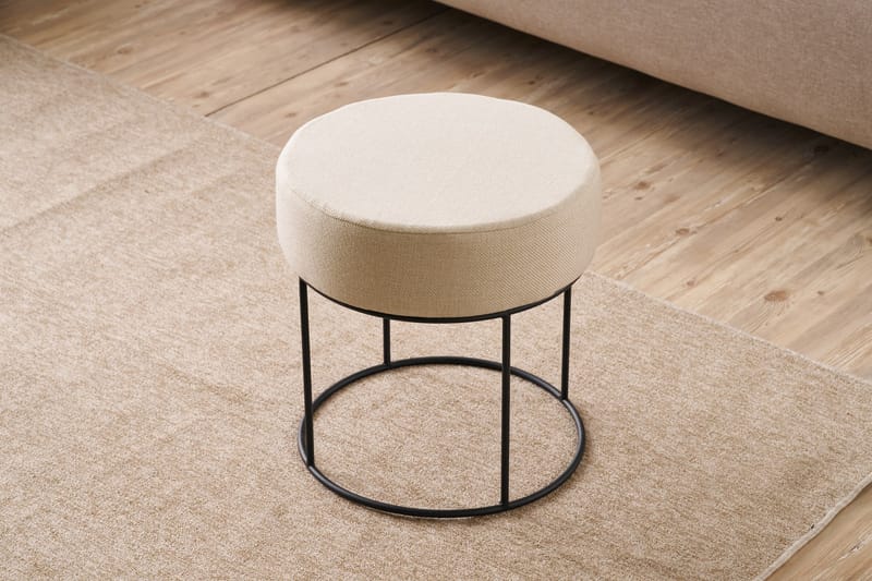 Goliath Sittpuff 40 cm - Cream - Möbler - Vardagsrum - Stolar & sittmöbler - Sittpuff