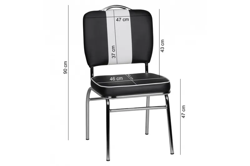 Gomti Sittpall - Svart/Vit - Möbler - Matplats - Matstol & köksstol