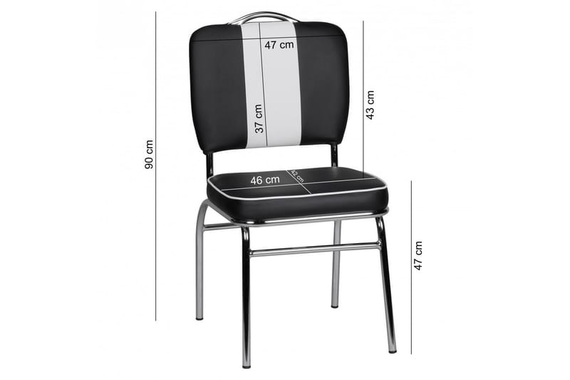 Gomti Sittpall - Svart/Vit - Möbler - Matplats - Matstol & köksstol