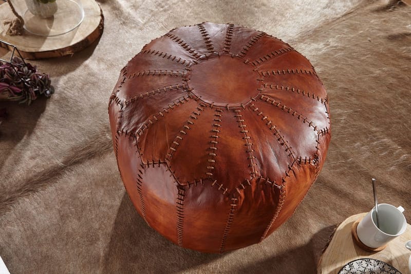 Gotam Sittpall - Brun - Möbler - Vardagsrum - Stolar & sittmöbler - Sittpuff