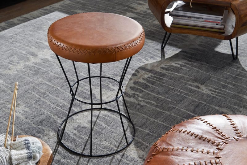 Gotiya Sittpall - Brun - Möbler - Vardagsrum - Stolar & sittmöbler - Pallar