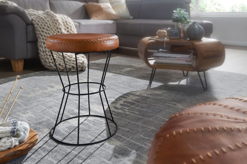 Gotiya Sittpall - Brun - Möbler - Vardagsrum - Stolar & sittmöbler - Pallar