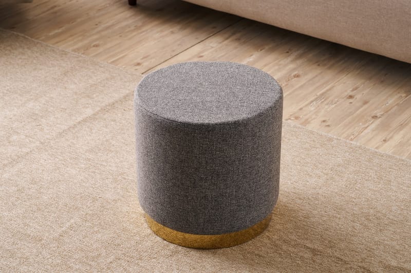 Gracie Sittpuff 40 cm - Antracit - Möbler - Vardagsrum - Stolar & sittmöbler - Sittpuff