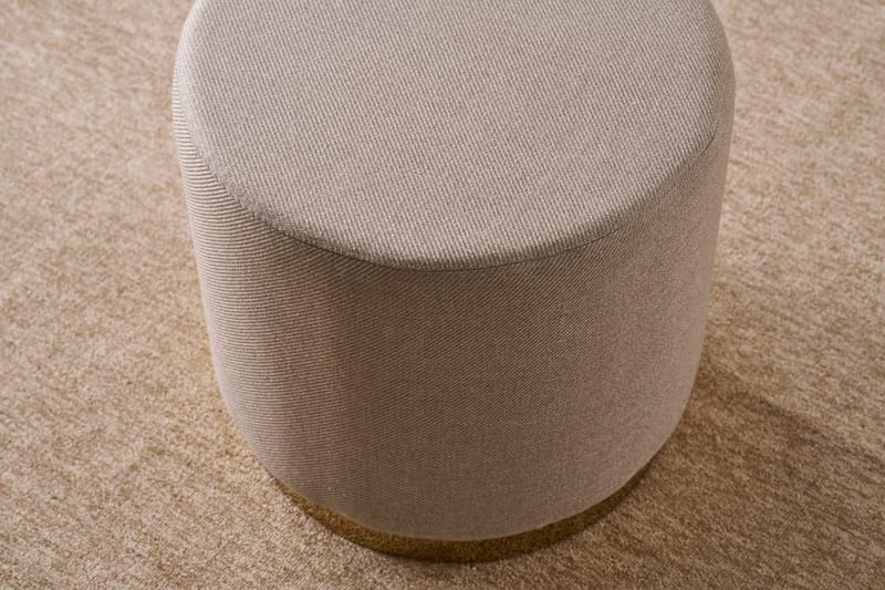 Gracie Sittpuff 40 cm - Brun - Möbler - Vardagsrum - Stolar & sittmöbler - Sittpuff