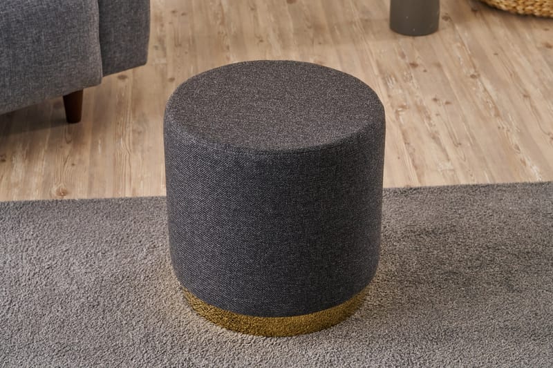 Gracie Sittpuff 40 cm - Grå - Möbler - Vardagsrum - Stolar & sittmöbler - Sittpuff