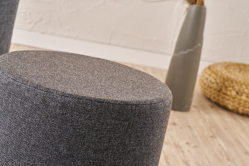 Gracie Sittpuff 40 cm - Grå - Möbler - Vardagsrum - Stolar & sittmöbler - Sittpuff
