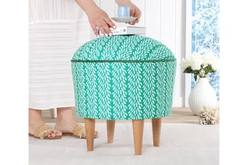 Greysen Sittpuff 43 cm - Multicolor - Möbler - Vardagsrum - Stolar & sittmöbler - Sittpuff