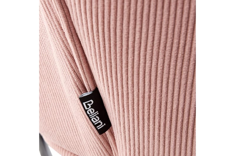 Gungfåtölj Arset Rosa/svart/ljust trä - Rosa/svart/ljust trä - Möbler - Vardagsrum - Stolar & sittmöbler - Snurrstolar & gungstolar