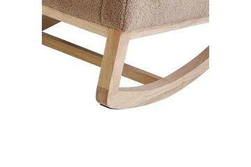 Gungstol Alsta - Beige, brun - Möbler - Vardagsrum - Stolar & sittmöbler - Snurrstolar & gungstolar