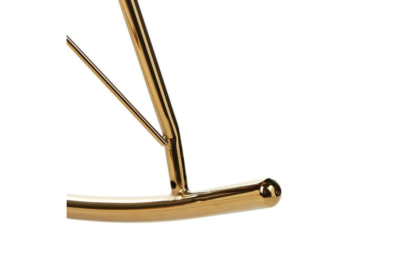 Gungstol Anaset - Grönt, guld - Möbler - Vardagsrum - Stolar & sittmöbler - Snurrstolar & gungstolar