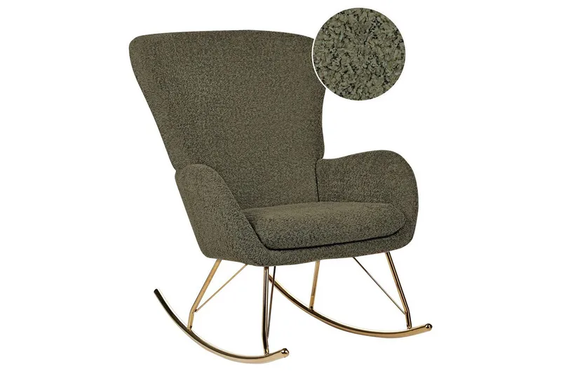 Gungstol Anaset, Grönt, guld