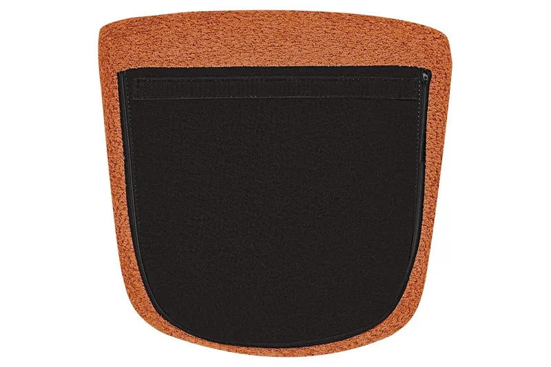 Gungstol Anaset - Orange, guld - Möbler - Vardagsrum - Stolar & sittmöbler - Snurrstolar & gungstolar