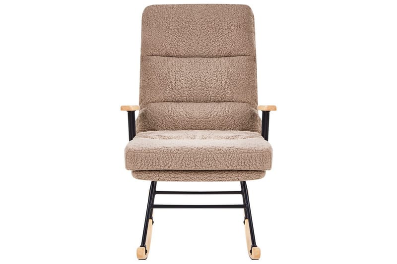Gungstol Eskelin - Beige, svart, brun - Möbler - Vardagsrum - Stolar & sittmöbler - Snurrstolar & gungstolar
