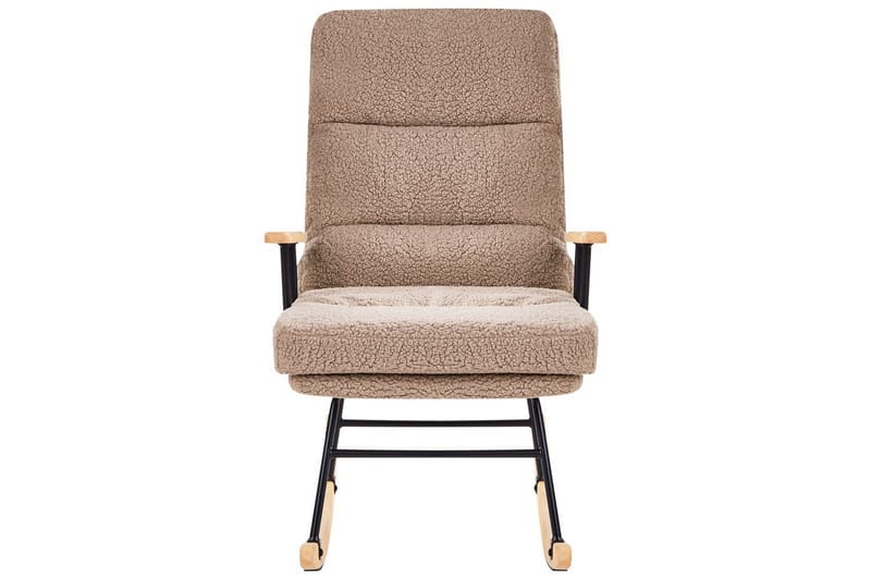 Gungstol Eskelin - Beige, svart, brun - Möbler - Vardagsrum - Stolar & sittmöbler - Snurrstolar & gungstolar