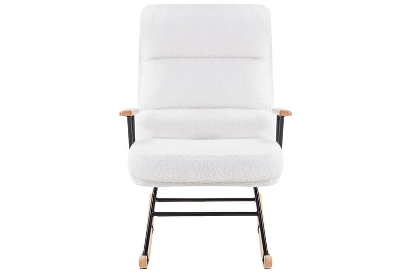 Gungstol Eskelin - Vit, svart, brun - Möbler - Vardagsrum - Stolar & sittmöbler - Snurrstolar & gungstolar