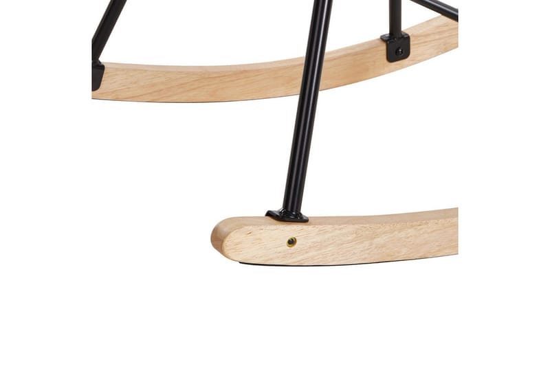 Gungstol Kinno - Beige, svart, brun - Möbler - Vardagsrum - Stolar & sittmöbler - Snurrstolar & gungstolar