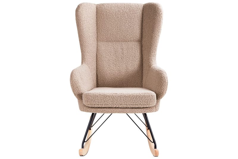 Gungstol Luoma - Beige, svart, brun - Möbler - Vardagsrum - Stolar & sittmöbler - Snurrstolar & gungstolar