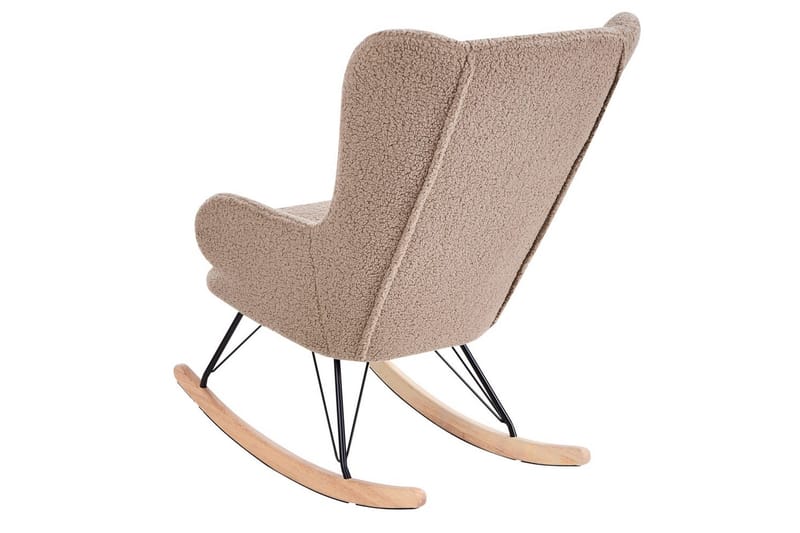 Gungstol Luoma - Beige, svart, brun - Möbler - Vardagsrum - Stolar & sittmöbler - Snurrstolar & gungstolar