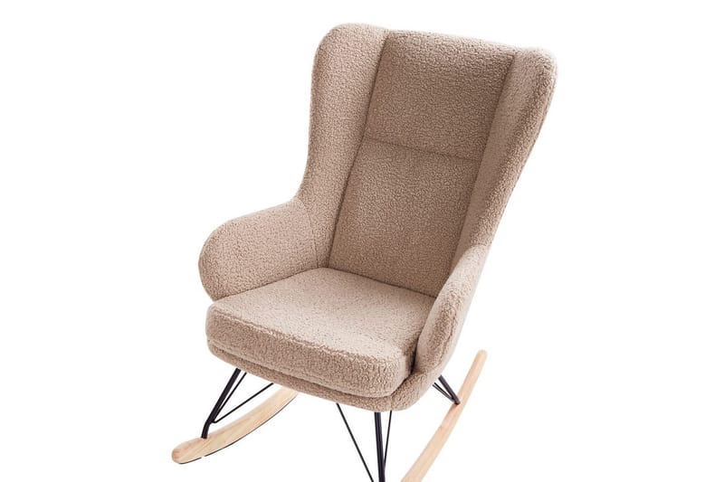 Gungstol Luoma - Beige, svart, brun - Möbler - Vardagsrum - Stolar & sittmöbler - Snurrstolar & gungstolar