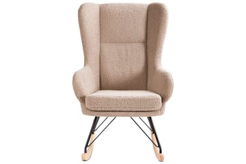 Gungstol Luoma - Beige, svart, brun - Möbler - Vardagsrum - Stolar & sittmöbler - Snurrstolar & gungstolar