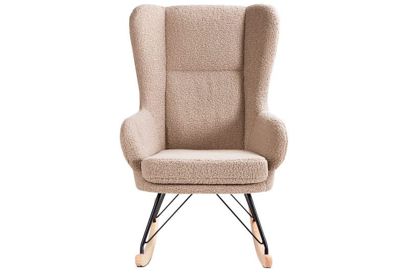 Gungstol Luoma - Beige, svart, brun - Möbler - Vardagsrum - Stolar & sittmöbler - Snurrstolar & gungstolar