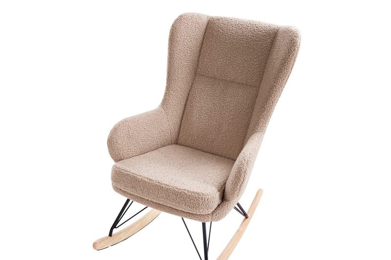 Gungstol Luoma - Beige, svart, brun - Möbler - Vardagsrum - Stolar & sittmöbler - Snurrstolar & gungstolar