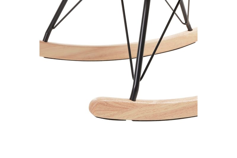 Gungstol Luoma - Vit, svart, brun - Möbler - Vardagsrum - Stolar & sittmöbler - Snurrstolar & gungstolar