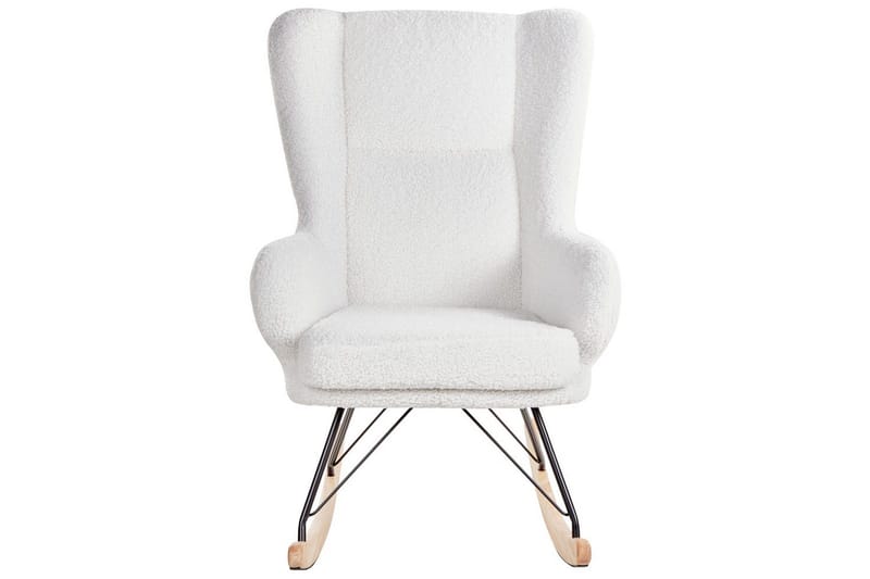 Gungstol Luoma - Vit, svart, brun - Möbler - Vardagsrum - Stolar & sittmöbler - Snurrstolar & gungstolar