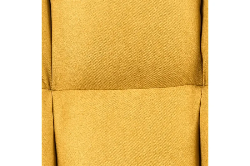 Gungstol Oulu - Gult, svart, ljust trä - Möbler - Vardagsrum - Stolar & sittmöbler - Snurrstolar & gungstolar