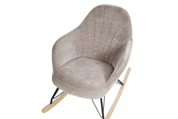 Gungstol Skale - Beige, svart, brun - Möbler - Vardagsrum - Stolar & sittmöbler - Snurrstolar & gungstolar