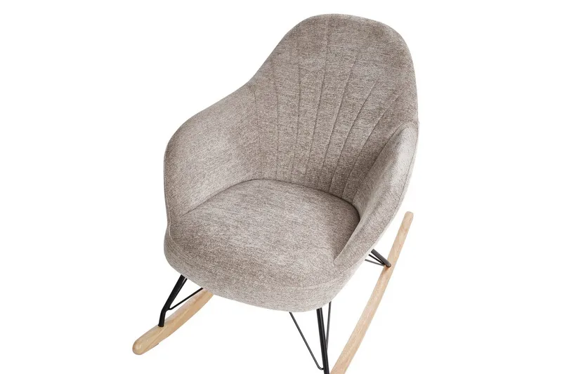 Gungstol Skale - Beige, svart, brun - Möbler - Vardagsrum - Stolar & sittmöbler - Snurrstolar & gungstolar