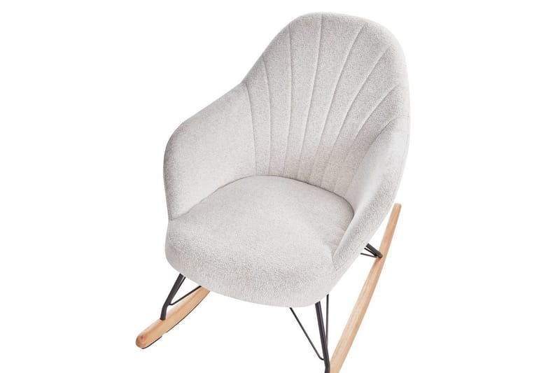 Gungstol Skale - Vit, svart, brun - Möbler - Vardagsrum - Stolar & sittmöbler - Snurrstolar & gungstolar