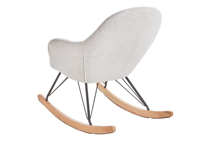 Gungstol Skale - Vit, svart, brun - Möbler - Vardagsrum - Stolar & sittmöbler - Snurrstolar & gungstolar