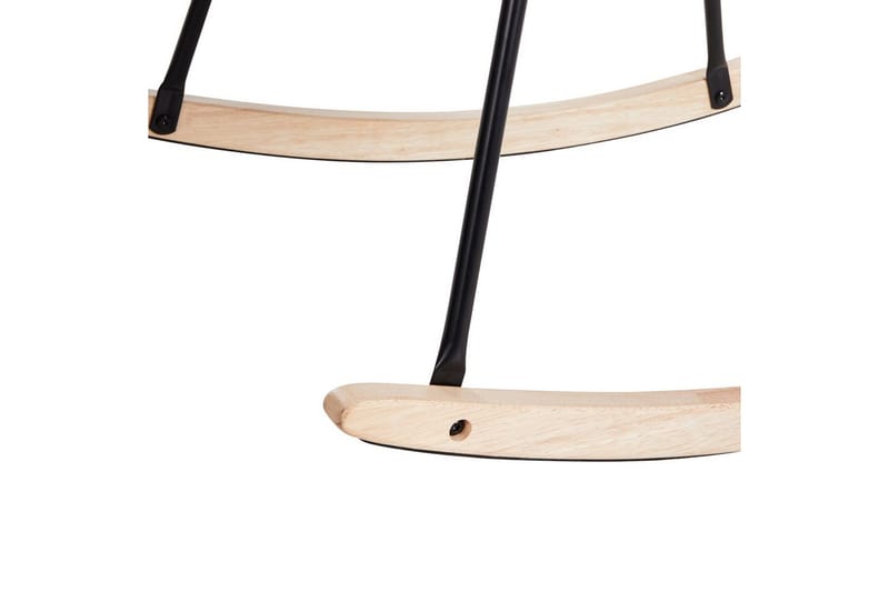 Gungstol Viken - Blått, ljust trä - Möbler - Vardagsrum - Stolar & sittmöbler - Snurrstolar & gungstolar