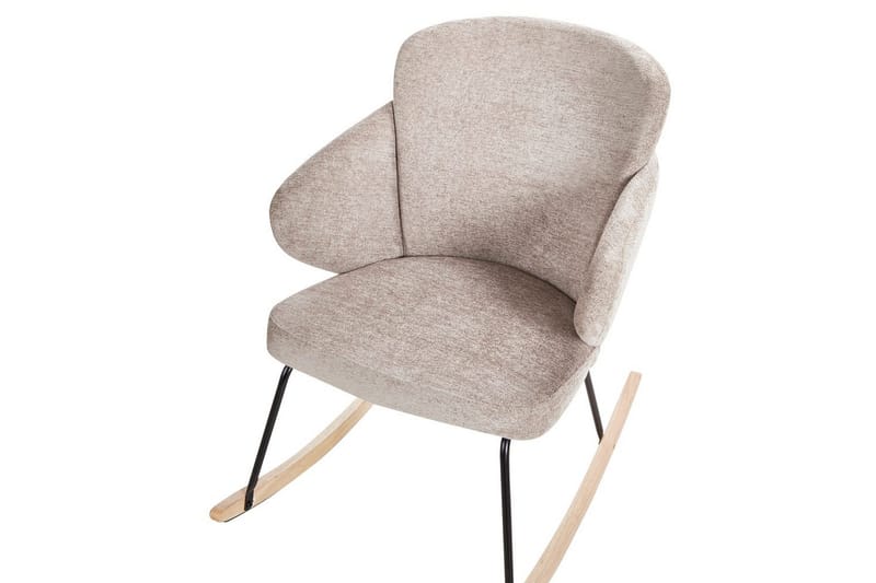 Gungstol Viken - Blått, ljust trä - Möbler - Vardagsrum - Stolar & sittmöbler - Snurrstolar & gungstolar