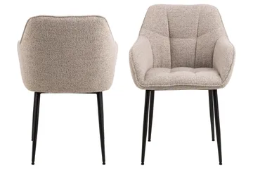 Harford Karmstol - Beige - Möbler - Vardagsrum - Stolar & sittmöbler - Karmstolar