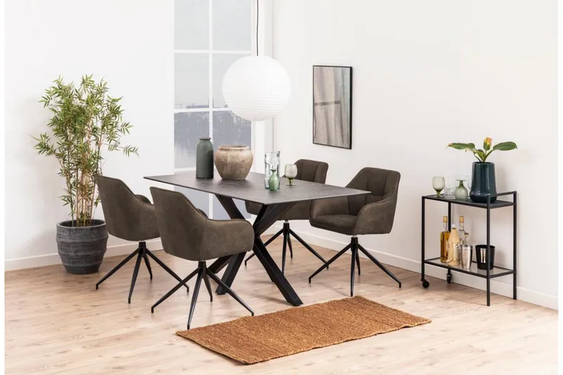 Harford Karmstol - Brun - Möbler - Vardagsrum - Stolar & sittmöbler - Karmstolar