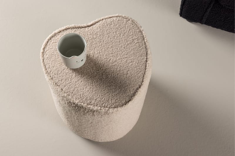 Heart Sittpuff - Beige - Möbler - Vardagsrum - Stolar & sittmöbler - Pallar