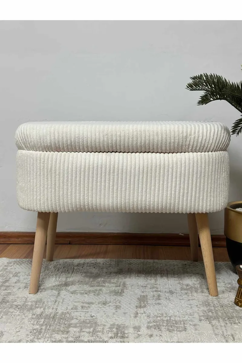 Heba Sittpuff med förvaring 60 cm - Möbler - Vardagsrum - Stolar & sittmöbler - Sittpuff