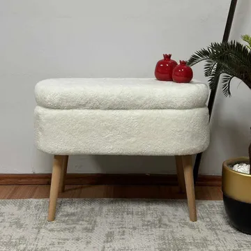 Heba Sittpuff med förvaring 60 cm - Möbler - Vardagsrum - Stolar & sittmöbler - Sittpuff
