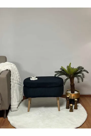 Heba Sittpuff med förvaring 60 cm - Möbler - Vardagsrum - Stolar & sittmöbler - Sittpuff