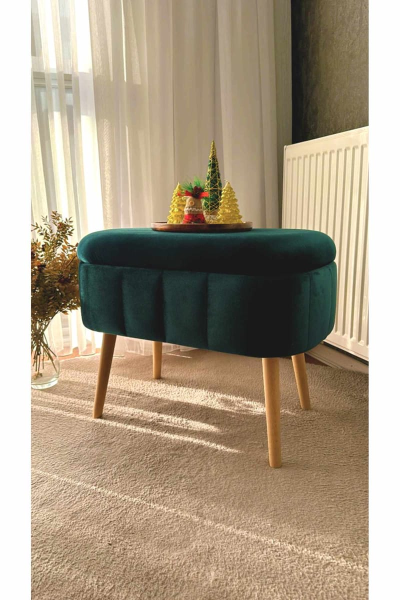 Heba Sittpuff med förvaring 60 cm - Möbler - Vardagsrum - Stolar & sittmöbler - Sittpuff