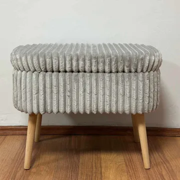 Heba Sittpuff med förvaring 60 cm - Möbler - Vardagsrum - Stolar & sittmöbler - Sittpuff